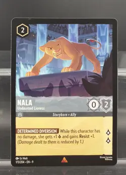 Disney Lorcana Nala - Undaunted Lioness 173/204 Fabled Rare - Image 1