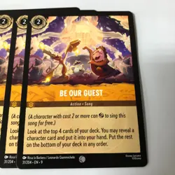 Be Our Guest Fabled 4x x4 Disney Lorcana Playset - Image 1