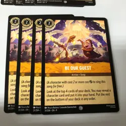 Be Our Guest Fabled 4x x4 Disney Lorcana Playset - Image 2