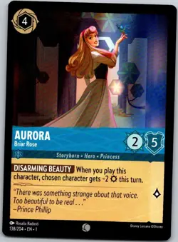 Disney Lorcana Aurora Briar Rose The First Chapter Free Shipping! - Image 1