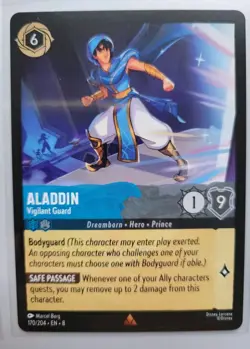 Disney Lorcana TCG - Reign Of Jafar: Aladdin (170/204) - Rare - Near Mint - Image 1