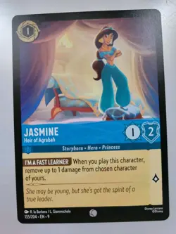 Disney Lorcana TCG - Fabled: Jasmine (155/204) - Common - Near Mint - Image 1