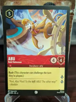 Disney Lorcana TCG - Azurite Sea: Abu (114/204) - Common - Non Foil - Image 1