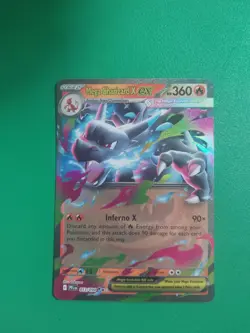 1x Mega Charizard X EX 13/94 - Phantasmal Flames Pokemon TCG Double Rare - NM - Image 2