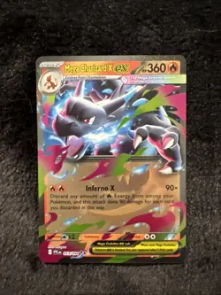 Mega Charizard X EX 13/94 - Phantasmal Flames Pokemon TCG Double Rare - NM - Image 1