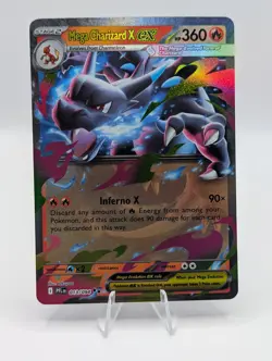 Pokemon TCG -Mega Charizard X EX 13/94 - Phantasmal Flames Double Rare - NM/Mint - Image 1