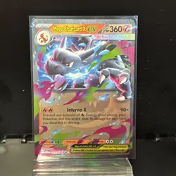 Mega Charizard X EX 13/94 - Phantasmal Flames Pokemon TCG Double Rare - NM - Image 1