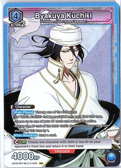 Byakuya Kuchiki UEX01BT/BLC-2-030 SR Union Arena Bleach Vol. 2 - Image 1
