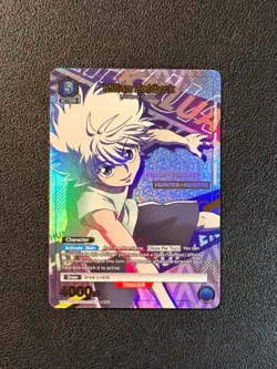Killua Zoldyck Hunter x Hunter UEX04BT/HTR-2-043 SR☆ 1 Star Union Arena English - Image 1