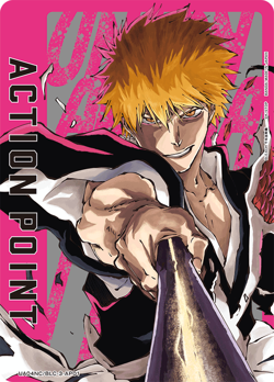 ++ Action Point Card Kurosaki Ichigo UA04NC/BLC-3-AP01 Holo Union Arena TCG - Image 1