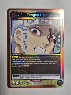 Union Arena TCG Tengen Uzui KMY-3-069 Demon Slayer Vol 2 Rare! - Image 1