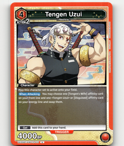 Union Arena Tengen Uzui (010) - Demon Slayer: Kimetsu no Yaiba - Image 1