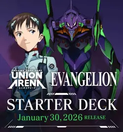 SEALED DISPLAY Union Arena Evangelion New Theatrical Starter Deck - Image 1