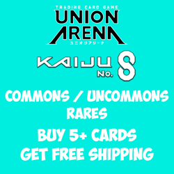 Union Arena TCG Kaiju No. 8 UE12 Near Mint Singles Choose Your Card - Image 1