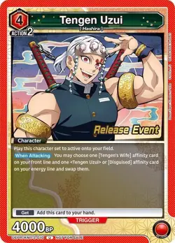 Tengen Uzui Release - UEPR/KMY-2-010 NM - Union Arena - Image 1