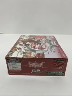 Union Arena TCG Rurouni Kenshin Booster Box UE11BT [16 Packs]Bandai Sealed Anime - Image 5