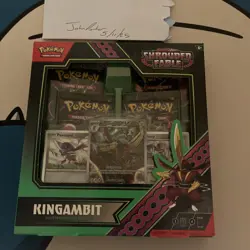 Pokemon TCG Scarlet & Violet Shrouded Fable Kingambit Illustration Collection - Image 1