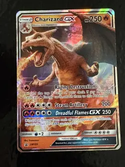 Pokemon TCG Charizard GX SM195 Detective Pikachu Promo Holo - Image 1