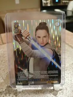 Weiss Schwarz Star Wars Rey Japanese Premium Foil Promo SW/SE39-020FOP - Image 1