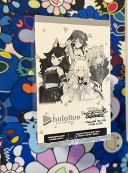 Weiss Schwarz Hololive Production Trial Deck+ hololive Gamers Display - Sealed - Image 2