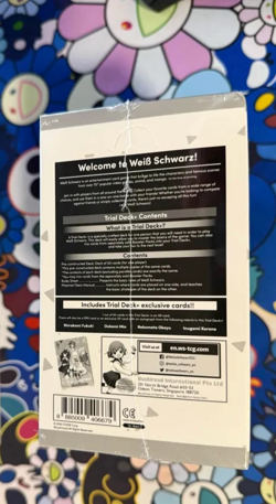 Weiss Schwarz Hololive Production Trial Deck+ hololive Gamers Display - Sealed - Image 3