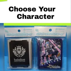 Hololive Official Japanese Trading Card Sleeves Brand New Sealed - Choose Design - Image 1