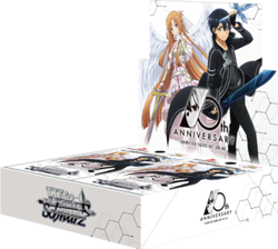 Weiss Schwarz - Sword Art Online Animation 10th Anniversary (Japanese) US SELLER 4573592710634 - Image 1
