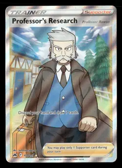 Professor's Research - 150/159 - Ultra Rare - Crown Zenith - Pokemon - NM/M - Image 1
