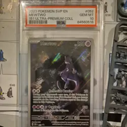 Mewtwo SVP 052 151 Ultra Premium Collection Promo Pokemon Card PSA 10 Gem Mint🔥 - Image 1