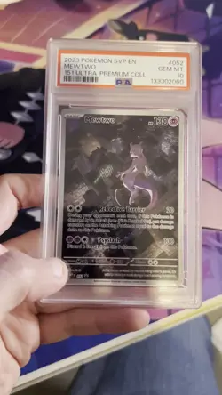 Mewtwo SVP 052 151 Ultra Premium Collection Promo Pokemon Card PSA 10 Gem Mint - Image 2
