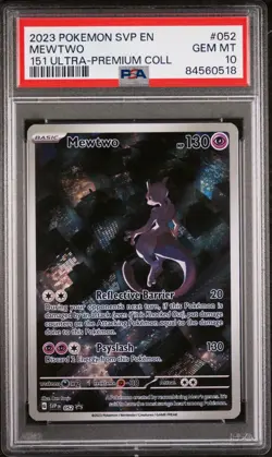 Mewtwo SVP 052 151 Ultra Premium Collection Promo Pokemon Card PSA 10 Gem Mint🔥 - Image 1