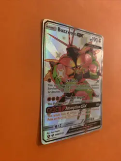 2019 Pokemon Hidden Fates: Shiny Vault Buzzwole GX Full Art Holo #SV68/SV94 - Image 2