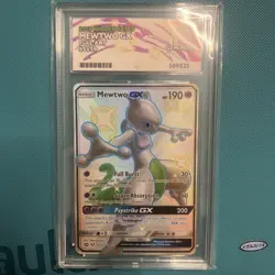 Mewtwo GX SV59/SV94 ACE 10 PERFECT SUBGRADES - Hidden Fates - Pokemon Card - Image 2