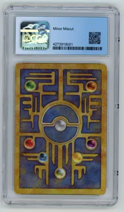 Pokemon 2000 Movie Promo Ancient Mew CGC Error Miscut Crimp - Image 2