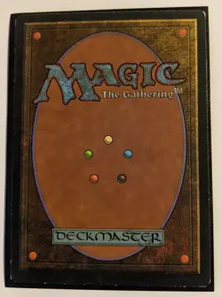 MTG Old English Light Play Magic Card BLOOD MOON from THE DARK - Image 2