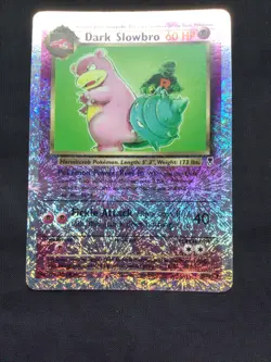 Pokemon Cards: Legendary Collection Reverse Holo: Dark Slowbro 8/110 - Image 2