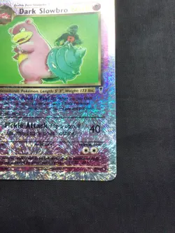 Pokemon Cards: Legendary Collection Reverse Holo: Dark Slowbro 8/110 - Image 5