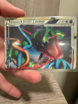 Pokemon Rayquaza & Deoxys Legend Ultra Rare Holo 89/90 Undaunted 140HP TCG Card - Image 3