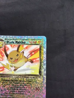 Pokemon Cards: Legendary Collection Reverse Holo: Dark Raichu 7/110 - Image 4
