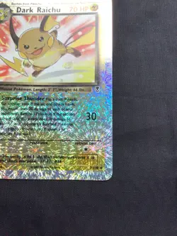 Pokemon Cards: Legendary Collection Reverse Holo: Dark Raichu 7/110 - Image 5