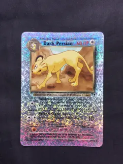 Pokemon Cards: Legendary Collection Reverse Holo: Dark Persian 6/110 - Image 1