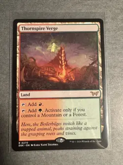 Thornspire Verge - Duskmourn: House of Horror MTG - NM - Image 1
