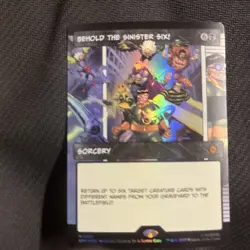 Behold the Sinister Six! (Borderless) Marvel's Spider-Man Foil - Image 1