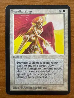 Magic MTG Guardian Angel Alpha LP! - Image 1