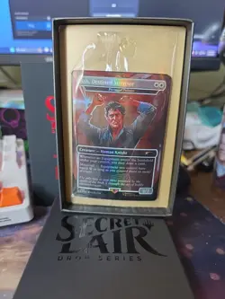 Magic the Gathering MTG FOIL SECRET LAIR - The Evil Dead sleeved. READ DESC! - Image 2
