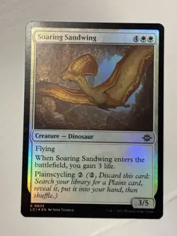 x4 Soaring Sandwing - Foil C MTG The Lost Caverns of Ixalan M/NM - Image 1