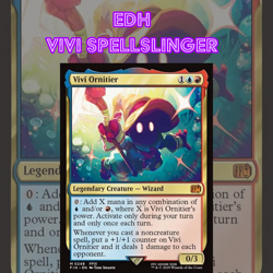 EDH - Vivi Spellslinger, MTG Commander Deck, Bracket 2-3, Final Fantasy - Image 1