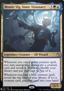 Momir Vig, Simic Visionary R The List Reprints 119/133 NM - Image 1