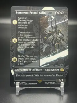 Summon: Primal Odin (Borderless) Final Fantasy Regular - Image 1