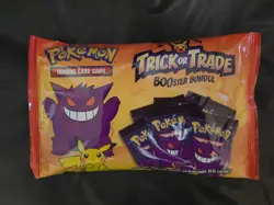 Nintendo Pokemon TCG BOOster Trick Or Trade Trading Card Game - 120 Cards 820650850783 - Image 1